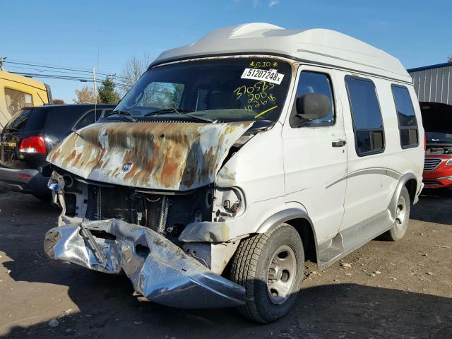 2B6HB11X92K118715 - 2002 DODGE RAM VAN B1 GRAY photo 2