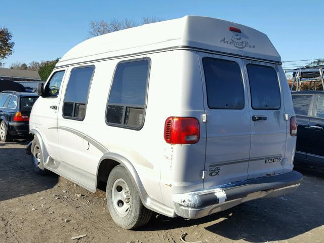 2B6HB11X92K118715 - 2002 DODGE RAM VAN B1 GRAY photo 3