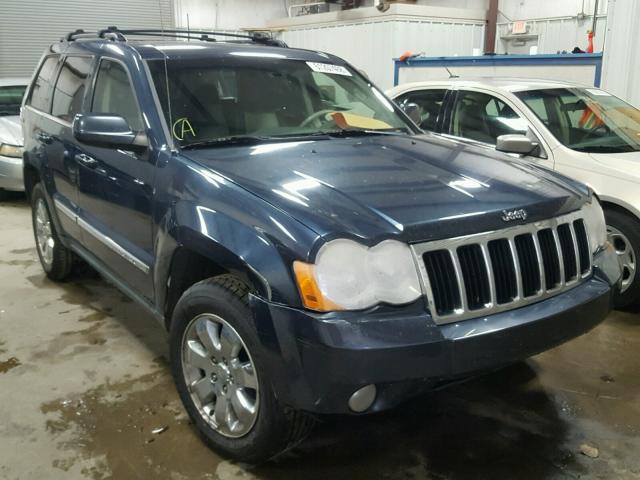 1J8HR58N38C216014 - 2008 JEEP GRAND CHER BLUE photo 1