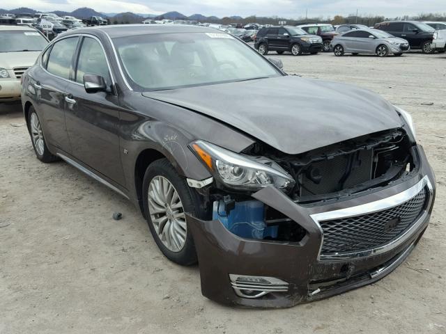 JN1BY1PP6FM601816 - 2015 INFINITI Q70L 3.7 BROWN photo 1