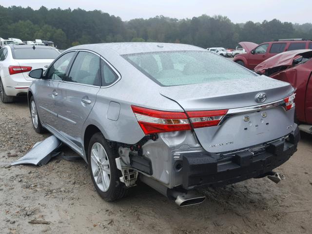 4T1BK1EB5FU141291 - 2015 TOYOTA AVALON XLE SILVER photo 3