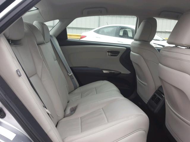 4T1BK1EB5FU141291 - 2015 TOYOTA AVALON XLE SILVER photo 6