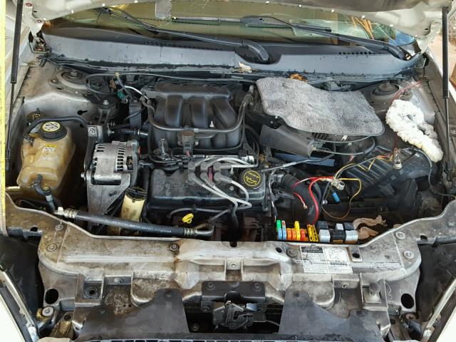 1FAFP56U17A214017 - 2007 FORD TAURUS SEL TAN photo 7