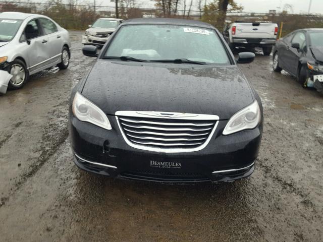 1C3BCBEG2CN256234 - 2012 CHRYSLER 200 TOURIN BLACK photo 9