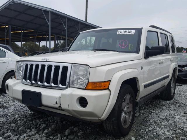 1J8HG48N27C678868 - 2007 JEEP COMMANDER WHITE photo 2
