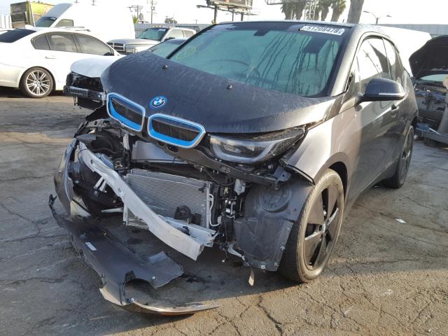 WBY1Z4C55EV274361 - 2014 BMW I3 REX BLACK photo 2