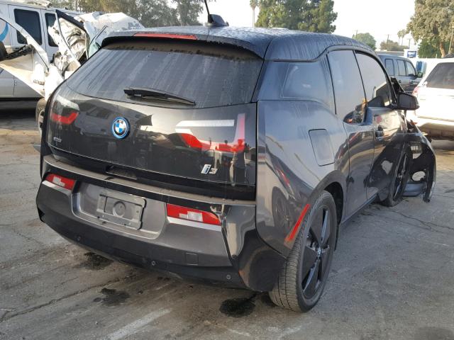 WBY1Z4C55EV274361 - 2014 BMW I3 REX BLACK photo 4