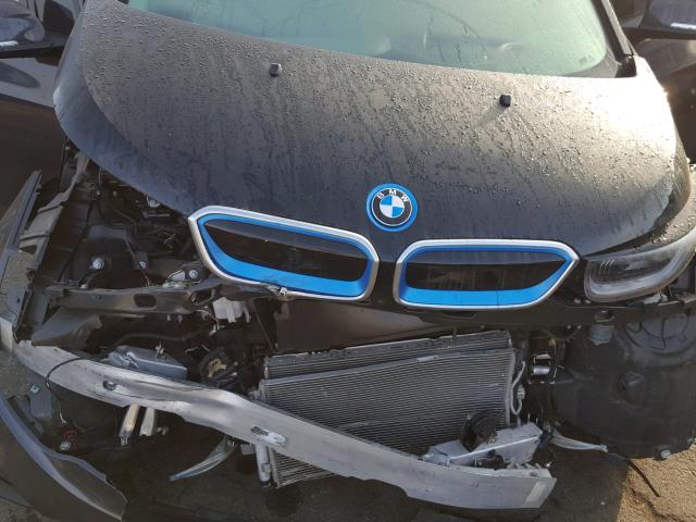WBY1Z4C55EV274361 - 2014 BMW I3 REX BLACK photo 7