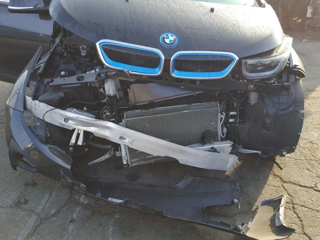 WBY1Z4C55EV274361 - 2014 BMW I3 REX BLACK photo 9