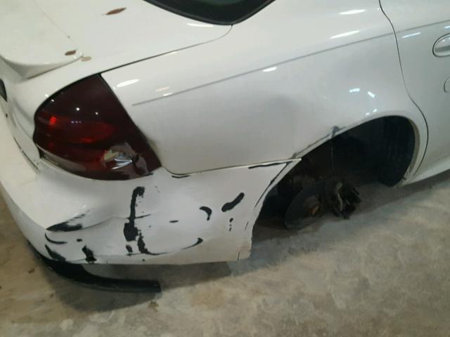 2G2WP552471177148 - 2007 PONTIAC GRAND PRIX WHITE photo 9