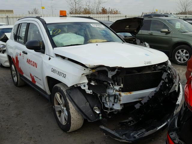 1C4NJCAB4FD388159 - 2015 JEEP COMPASS SP 白色 照片 1