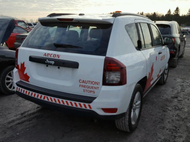 1C4NJCAB4FD388159 - 2015 JEEP COMPASS SP 白色 照片 4
