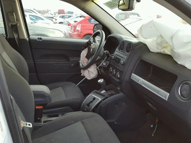 1C4NJCAB4FD388159 - 2015 JEEP COMPASS SP 白色 照片 5