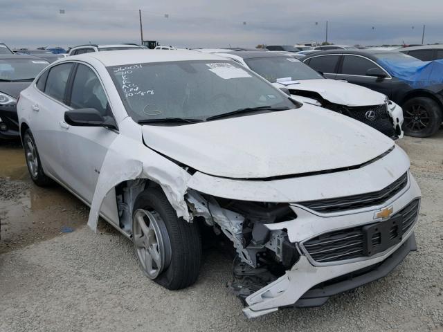1G1ZB5ST8JF106497 - 2018 CHEVROLET MALIBU LS 白色 照片 1