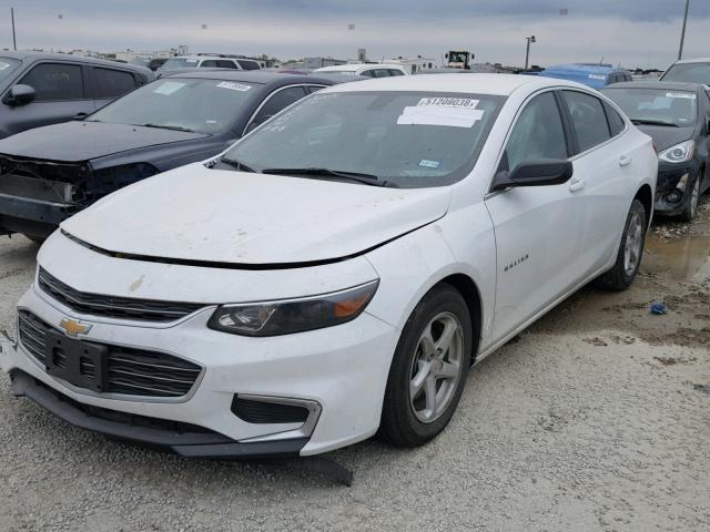 1G1ZB5ST8JF106497 - 2018 CHEVROLET MALIBU LS 白色 照片 2
