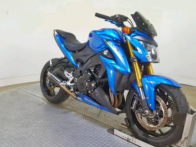 JS1GT7AA2G2100096 - 2016 SUZUKI GSX-S1000A BLUE photo 2