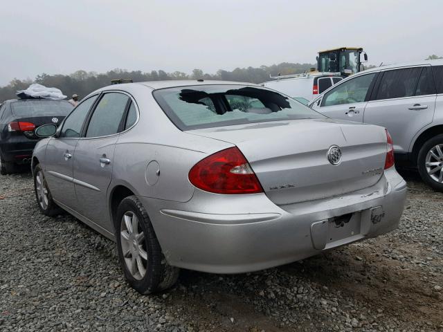 2G4WE587761157611 - 2006 BUICK LACROSSE C SILVER photo 3