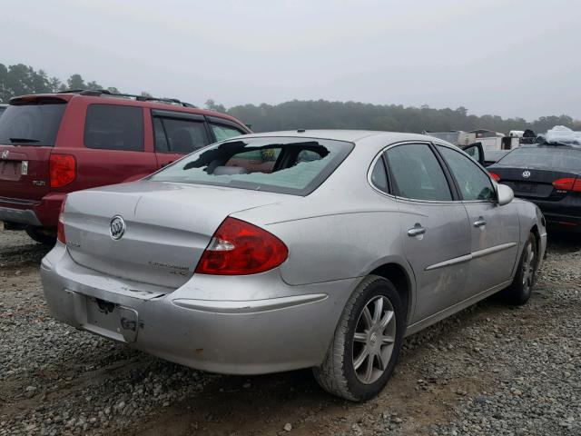 2G4WE587761157611 - 2006 BUICK LACROSSE C SILVER photo 4