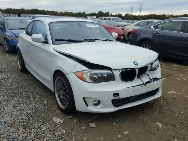 WBAUP9C57DVS94849 - 2013 BMW 128 I WHITE photo 1