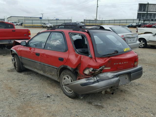 JF1GF2355SG816475 - 1995 SUBARU IMPREZA L/ RED photo 3