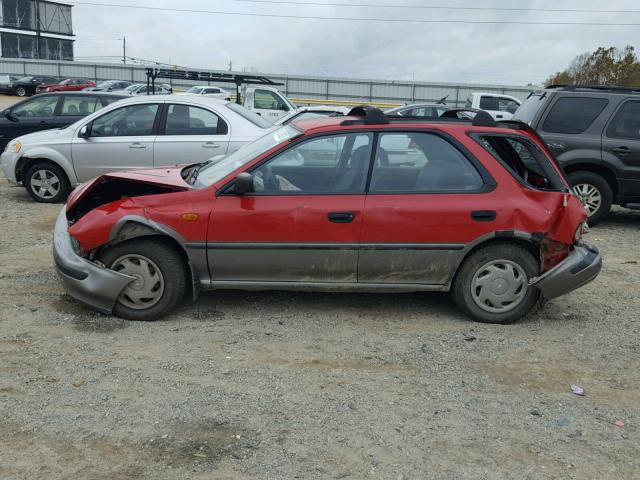 JF1GF2355SG816475 - 1995 SUBARU IMPREZA L/ RED photo 9