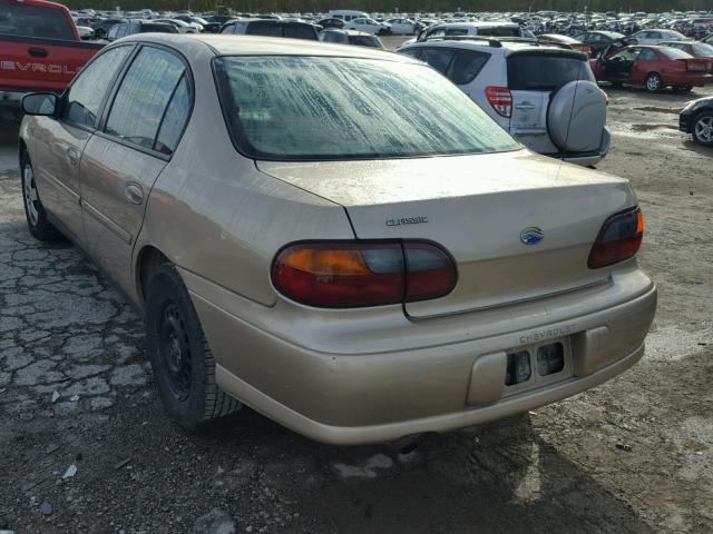 1G1ND52F45M254182 - 2005 CHEVROLET CLASSIC BEIGE photo 3