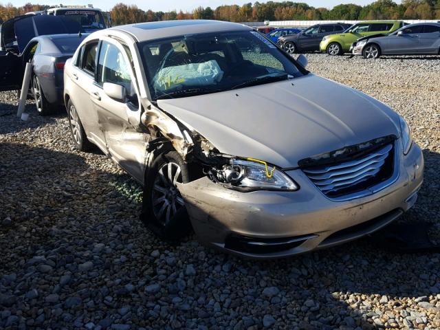 1C3CCBBB1DN655439 - 2013 CHRYSLER 200 TOURIN GOLD photo 1