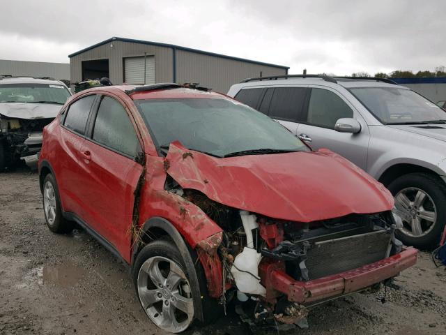 3CZRU5H58GM728711 - 2016 HONDA HR-V EX RED photo 1