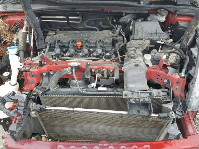 3CZRU5H58GM728711 - 2016 HONDA HR-V EX RED photo 7