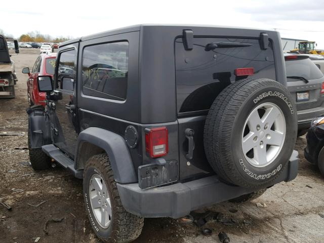 1J4AA2D15AL140393 - 2010 JEEP WRANGLER S BLACK photo 3