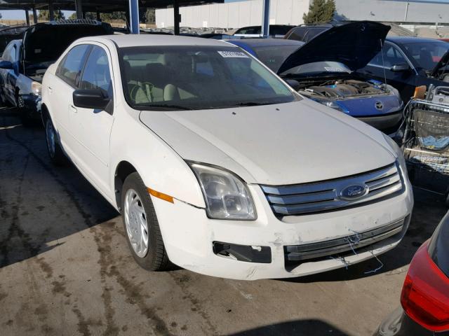 3FAHP06Z69R205040 - 2009 FORD FUSION S WHITE photo 1