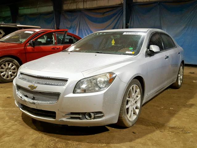 1G1ZK57B99F180250 - 2009 CHEVROLET MALIBU LTZ ვერცხლისფერი ფოტო 2