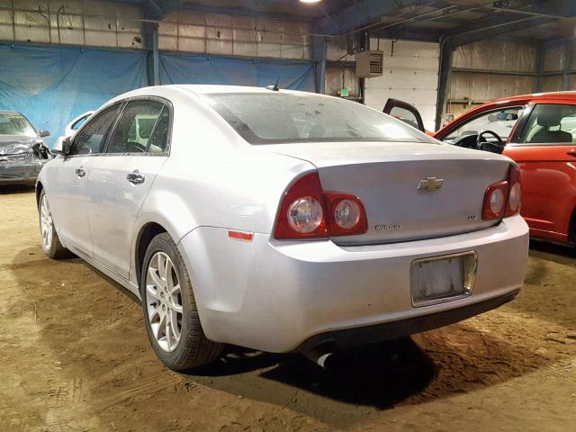 1G1ZK57B99F180250 - 2009 CHEVROLET MALIBU LTZ ვერცხლისფერი ფოტო 3