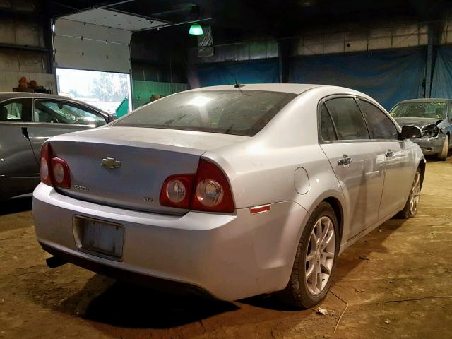 1G1ZK57B99F180250 - 2009 CHEVROLET MALIBU LTZ ვერცხლისფერი ფოტო 4