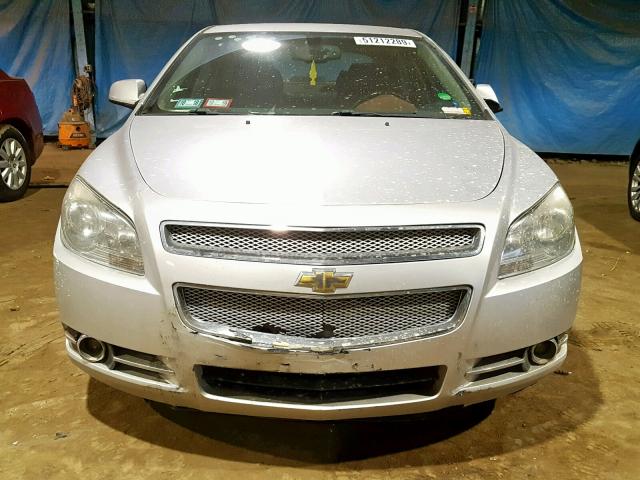 1G1ZK57B99F180250 - 2009 CHEVROLET MALIBU LTZ ვერცხლისფერი ფოტო 9