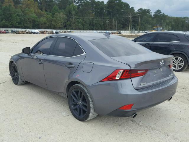 JTHBE1D20F5015085 - 2015 LEXUS IS 350 GRAY photo 3