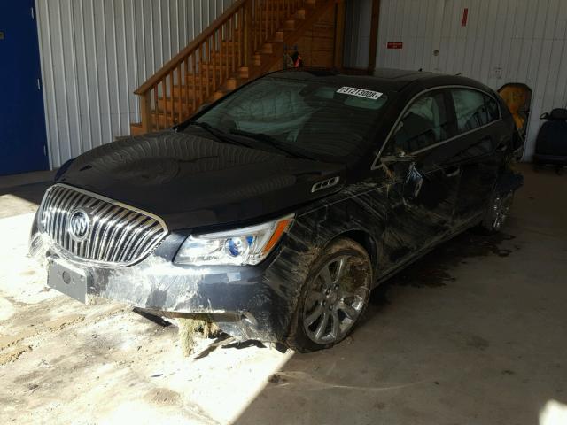 1G4GB5G39EF137749 - 2014 BUICK LACROSSE BLACK photo 2