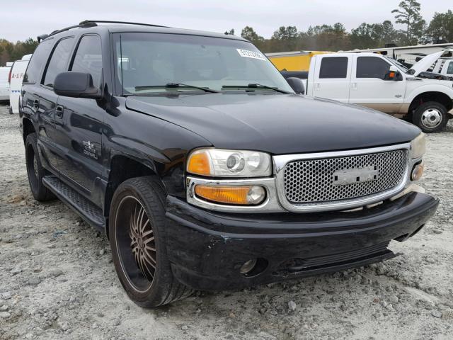 1GKEK63UX2J185158 - 2002 GMC DENALI BLACK photo 1