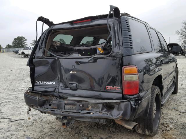 1GKEK63UX2J185158 - 2002 GMC DENALI BLACK photo 4