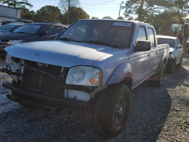 1N6ED29X43C410595 - 2003 NISSAN FRONTIER C SILVER photo 2