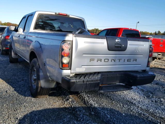 1N6ED29X43C410595 - 2003 NISSAN FRONTIER C SILVER photo 3