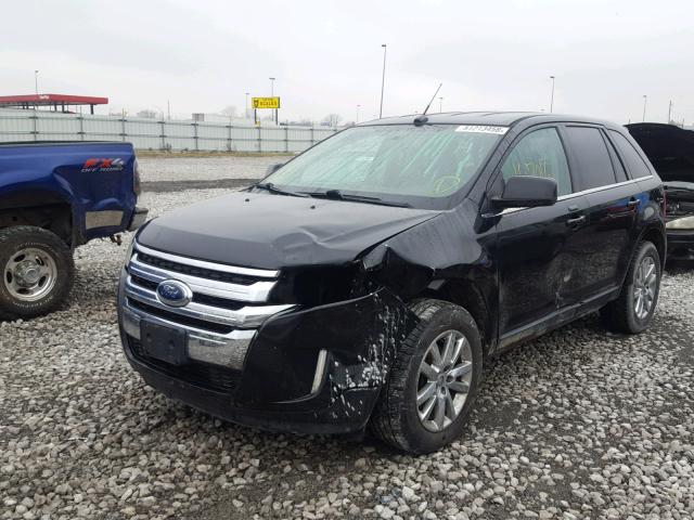 2FMDK3KC9BBA76785 - 2011 FORD EDGE LIMIT BLACK photo 2