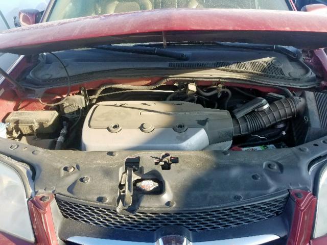 2HNYD18293H501014 - 2003 ACURA MDX RED photo 7