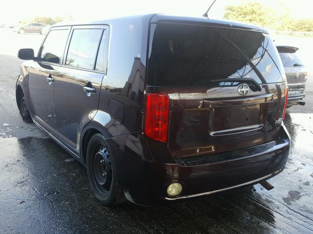 JTLKE50EX81038932 - 2008 TOYOTA SCION XB 勃艮第红 照片 3