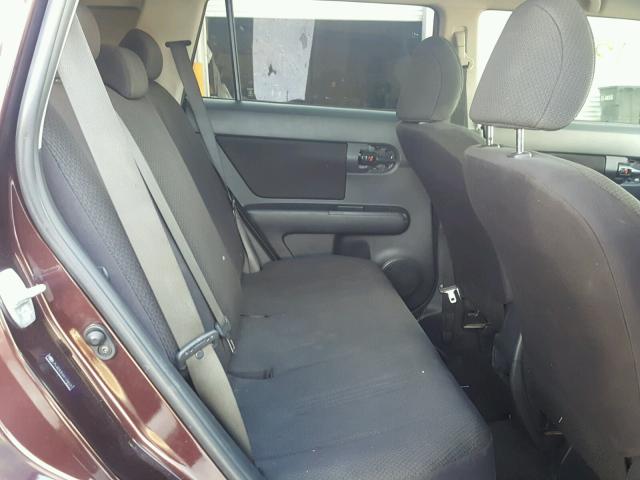 JTLKE50EX81038932 - 2008 TOYOTA SCION XB 勃艮第红 照片 6