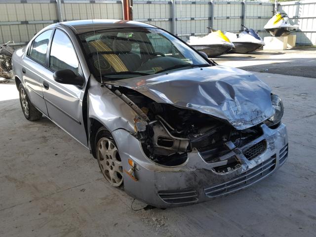 1B3ES26CX3D177134 - 2003 DODGE NEON SE SILVER photo 1