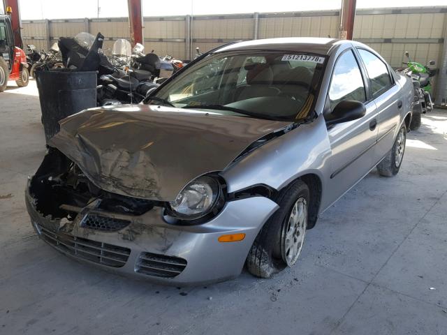 1B3ES26CX3D177134 - 2003 DODGE NEON SE SILVER photo 2