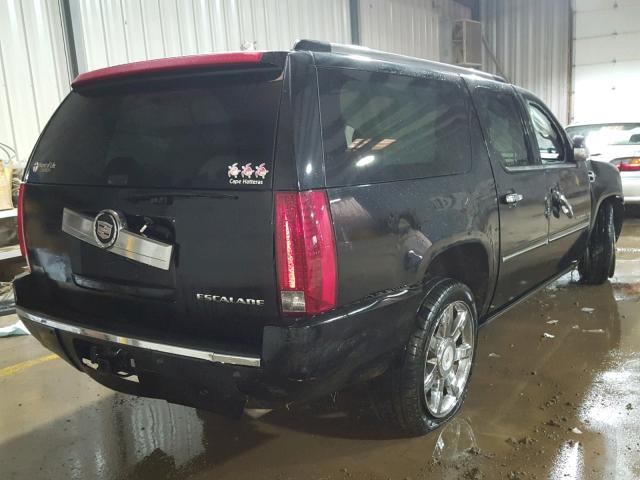 1GYS4JEF8BR169708 - 2011 CADILLAC ESCALADE E BLACK photo 4