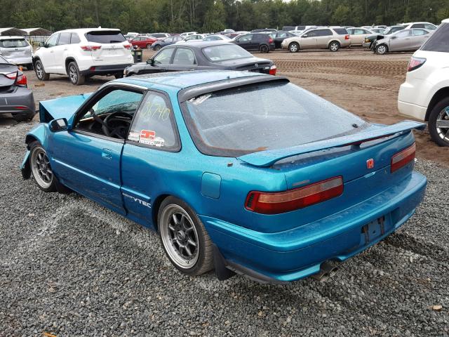 JH4DB2389NS002610 - 1992 ACURA INTEGRA GS GREEN photo 3