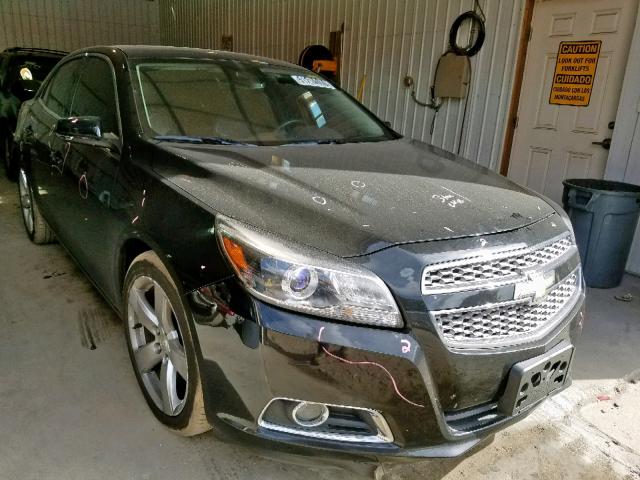 1G11J5SX8DU119057 - 2013 CHEVROLET MALIBU LTZ შავი ფოტო 1